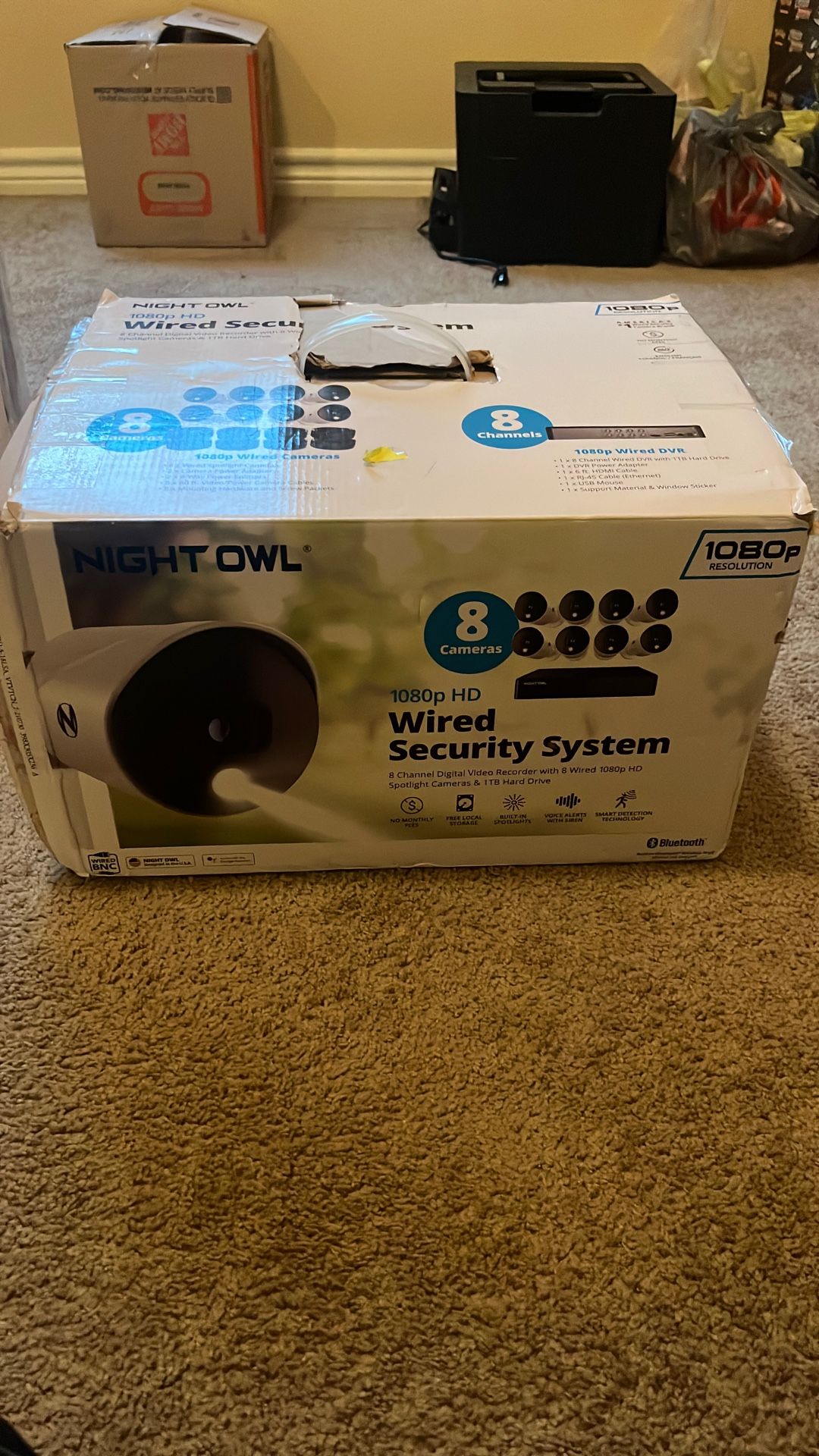 Night Owl Wired Security System 8 Cameras