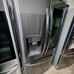 Refrigerator Lg Instaview Blk Stainless 