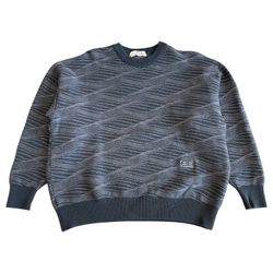 Balenciaga Paris Sports Vintage BB Waves Knit Sweater Size Large Or Medium