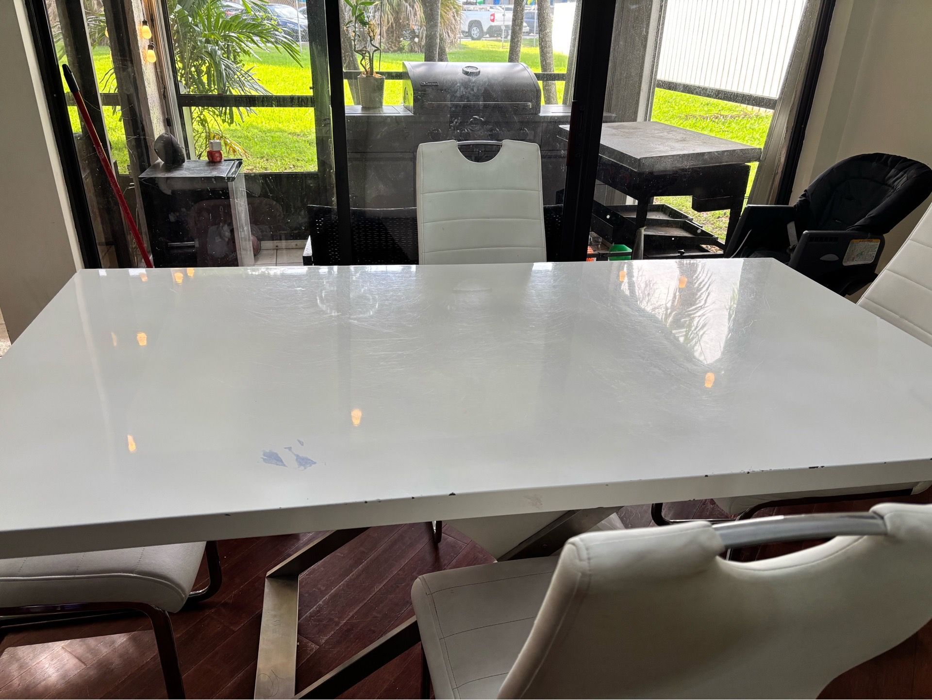 Table and chairs