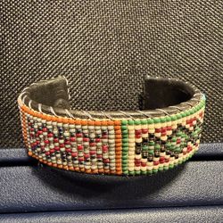 Beaded Native American Cuff Authentic