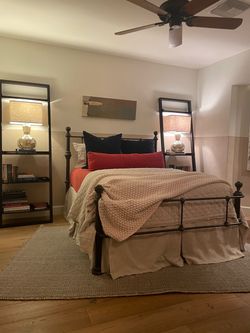Two Black Wall Shelves