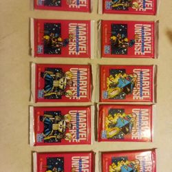 1992 SKYBOX MARVEL UNIVERSE SERIES III TRADING CARD 17 UNOPENED RARE CARDS
