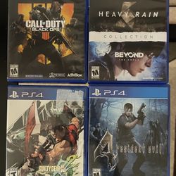 PS4 Games $10 Each
