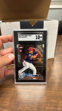Juan Soto 2018 Topps Chrome update SGC 10