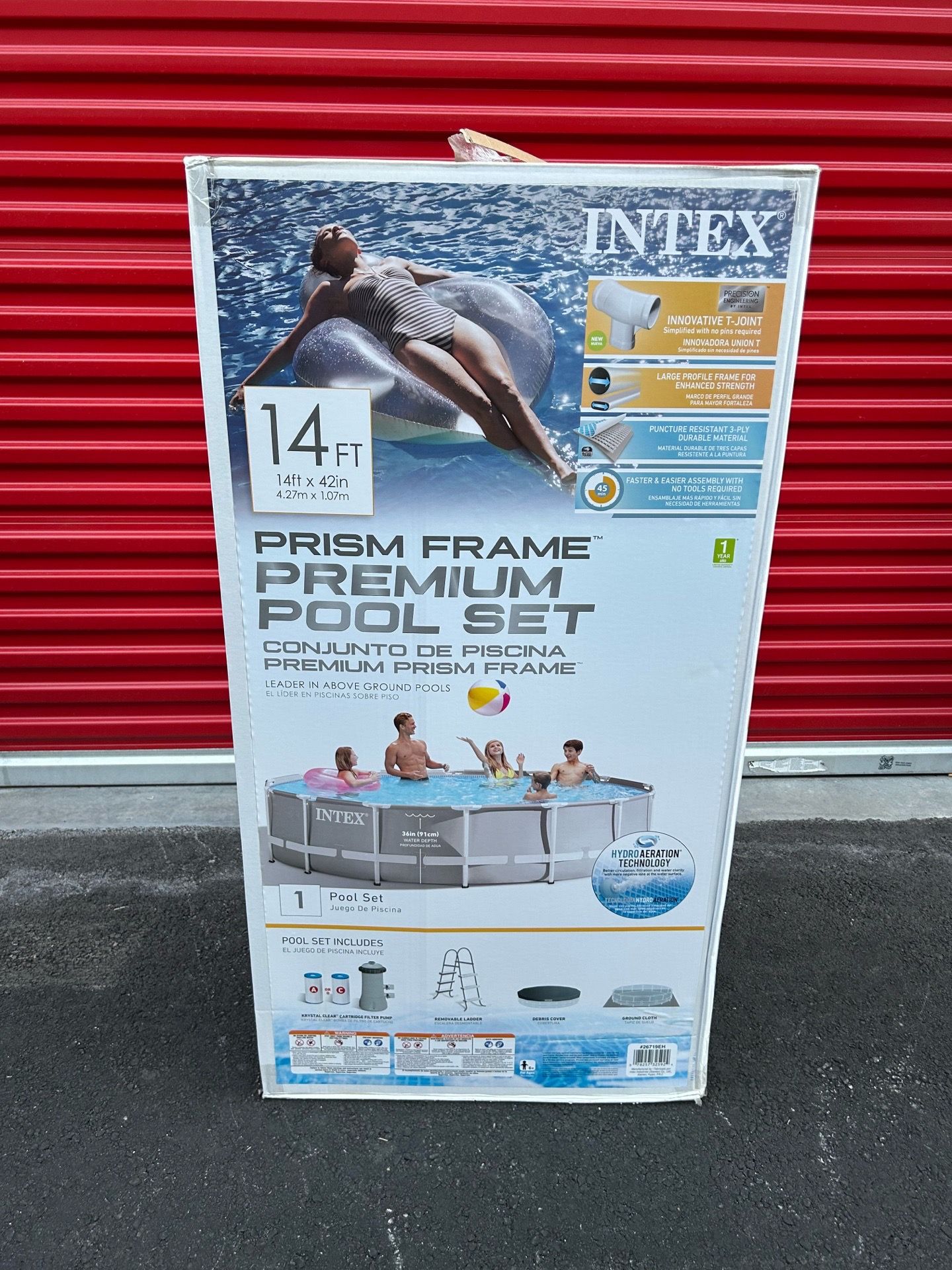 14ft premium pool set