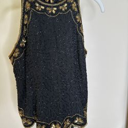 Beaded. Halter Top