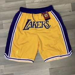 Lakers Shorts Sz 3XL