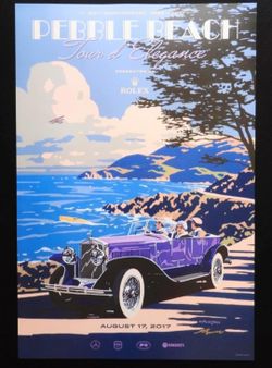 Rolex Concourse de elegance poster