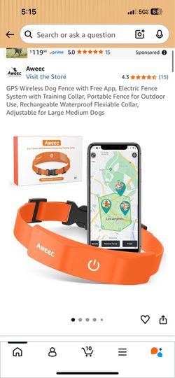 Aweec gps wireless dog fence