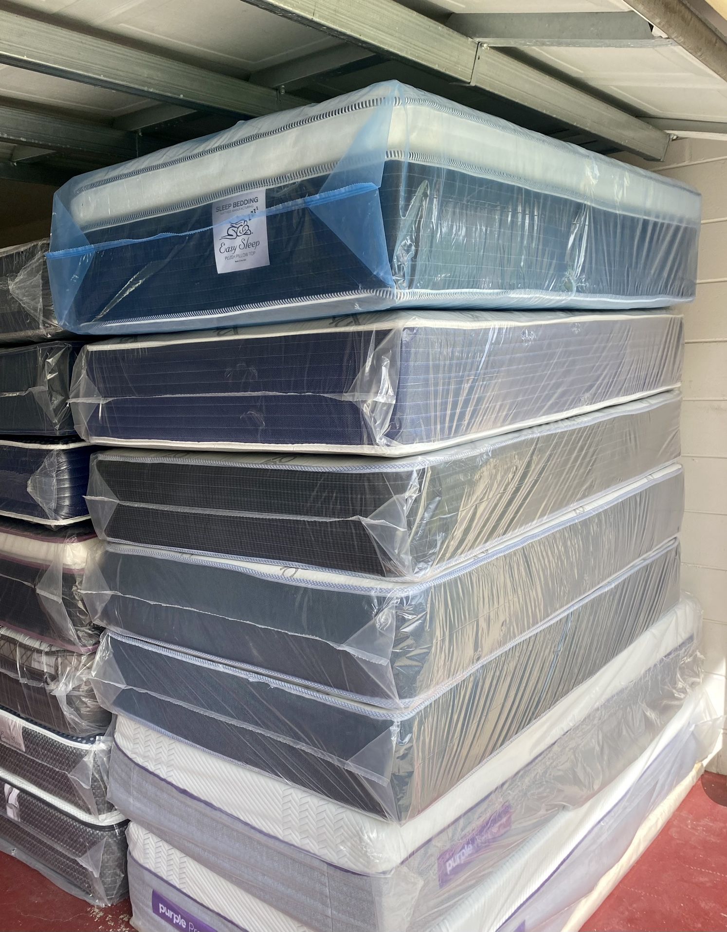 Twin Size Mattress 14 Inch Thick With Pillow Top And Box Springs New From Factory Available All Sizes Same Day Delivery 