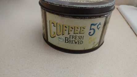 Mr. Coffee Collector Tin