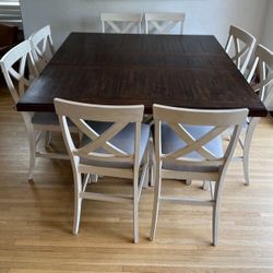 Farmhouse Table With Chairs 