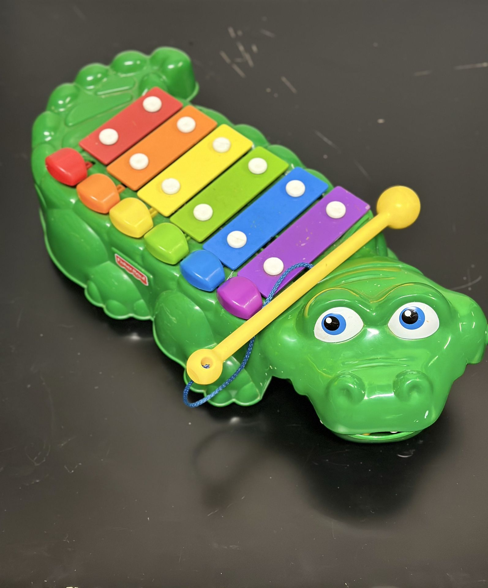 Fisher Price Xylophone Musical Key Toy Mallet Piano Pull & Play