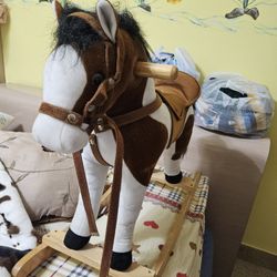 Horse Plush Rocker