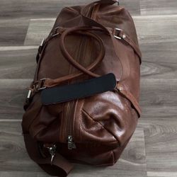 Leather Traveling Bag