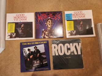 5 Classic Movie Soundtracks vintage vinyl