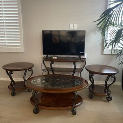Wooden Coffee Tables and Stands