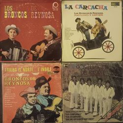 Mexican Norteno/Ranchera/Banda/Balada Music On Lp Vynil Record