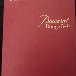 Baccarat rouge 540
