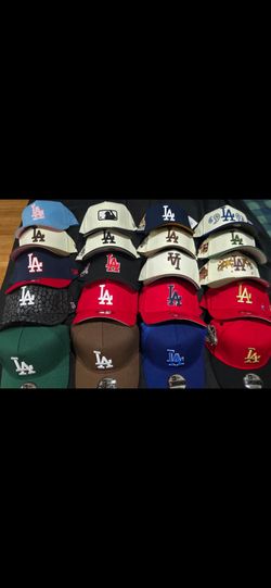 LA Dodger hats