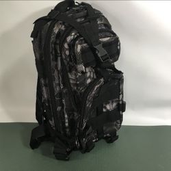 Tactical Backpack, Military Backpack 30L  for Outdoor Hiking And Camping. Black Python