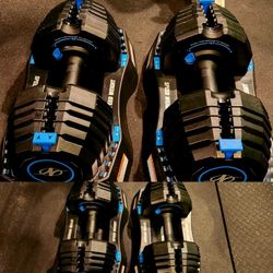 NORDIC TRACK DUMBBELLS 10-55lb ADJUSTABLE DUMBBELL SELECT WEIGHTS