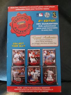Certified Authentic Justin Morneau Trading Card with sample of mound sand