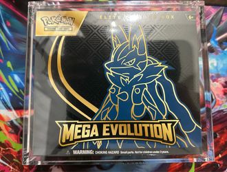 Acrylic pokemon ETB case