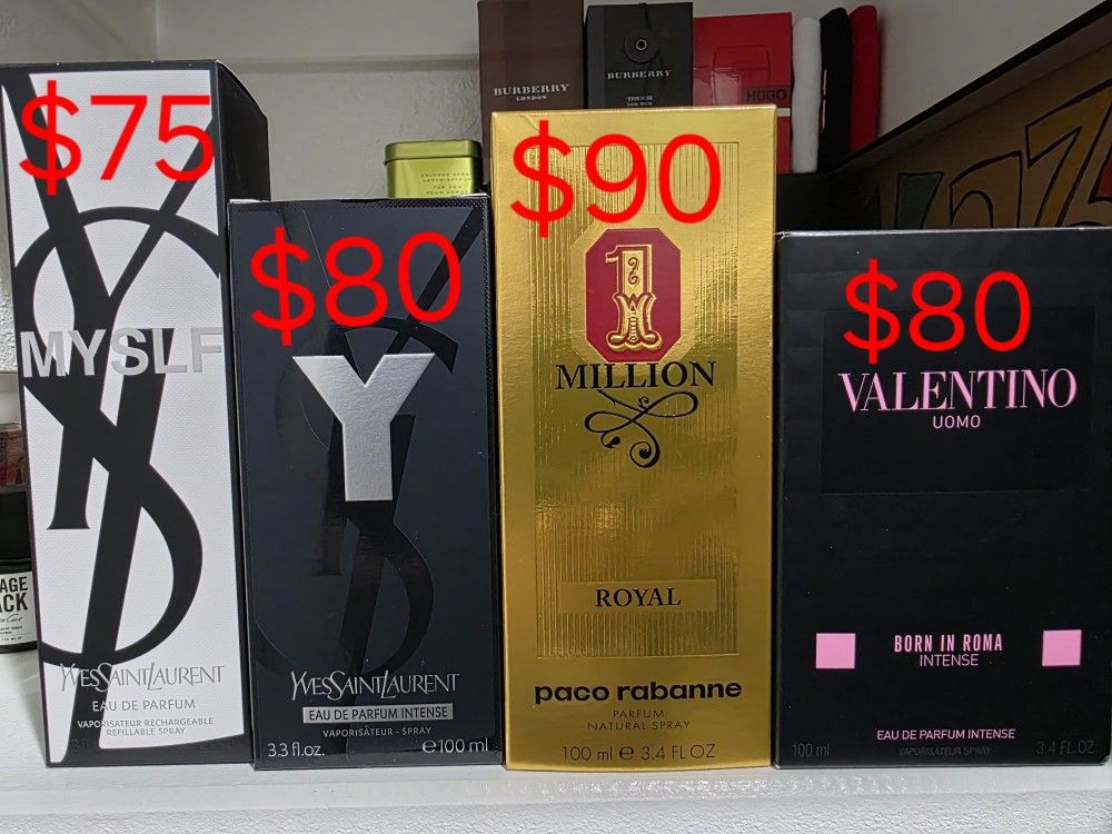 YSL Valentino Paco Rabanne