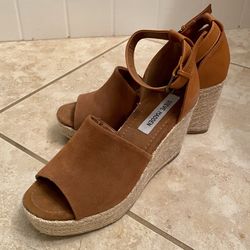 Steve Madden Suede Espadrille Wedges 