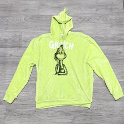 Grinch Small Fleece Hooded Sweater