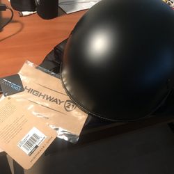 Motorcycle Helmet Open Face New L