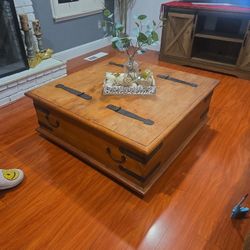 Vintage square coffee table 