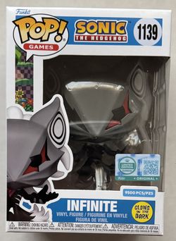 Funko Pop! Sonic The Hedgehog Infinite (Glow) #1139 LE 9500 PCS