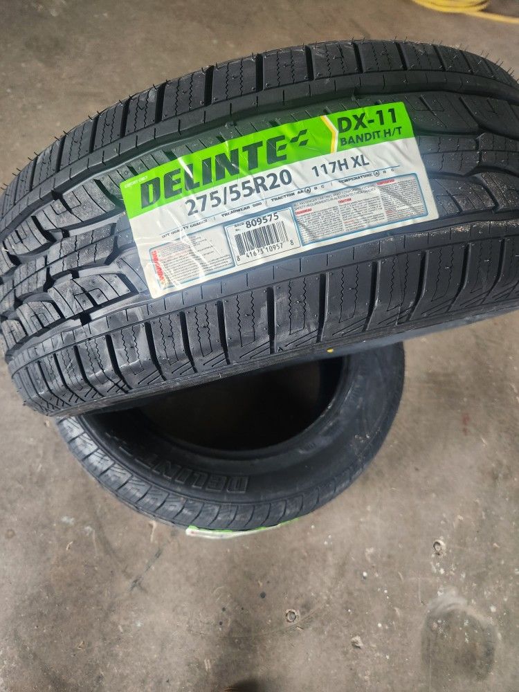 275/55/20 NEW TIRES