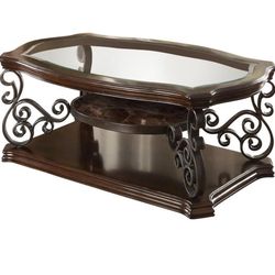 Glass-Top Coffee Table – Only $150!