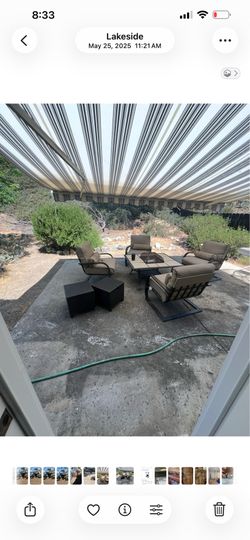Retractable awning