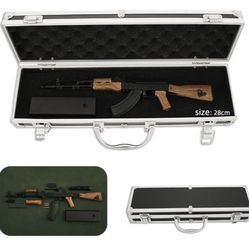 Aluminum Case + Display Gun Replica AK