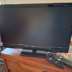 27" Insignia TV With Roku Streaming Stick And remotes