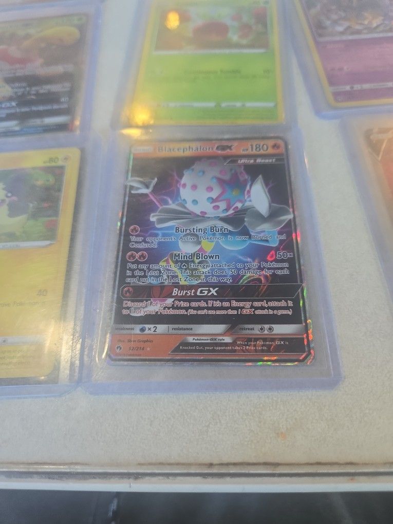 Blacephalon Gx Morpeko Tsareena V Gratina Applin Shuckle Gx Celesteel Gx