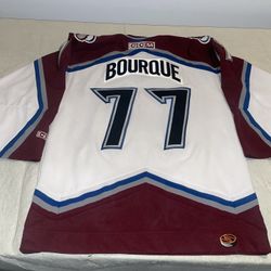 CCM Ray Bourque Colorado Avalanche NHL Jersey Mens Medium Clean Mic Vintage