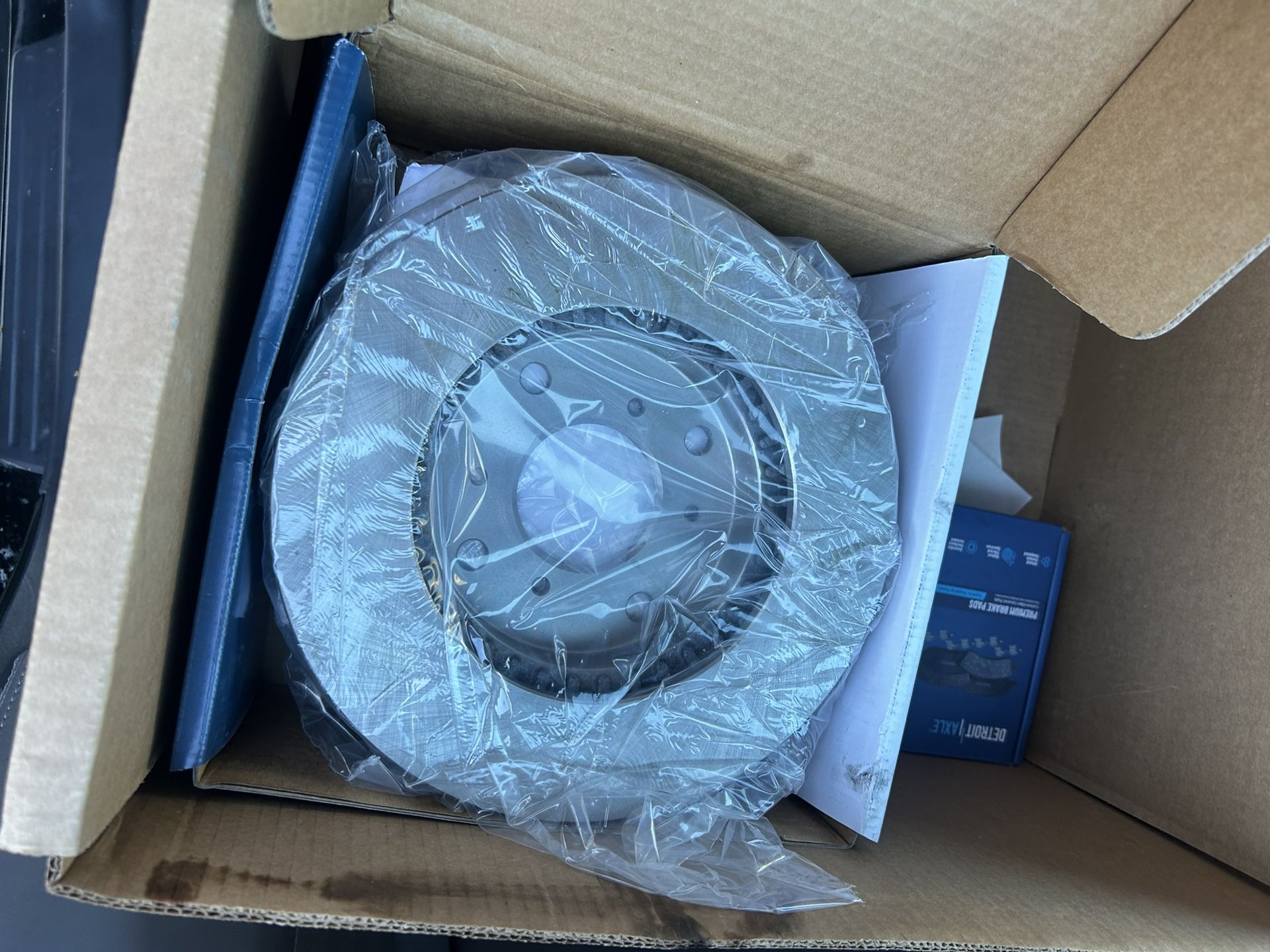 front breaks and front/back rotors 