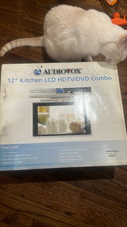 Audiovox 12” Kitchen tv/dvd combo