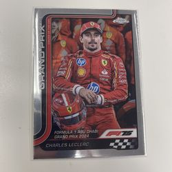 Charles Leclerc Driver of the day Topps Chrome 2025