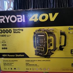 Ryobi 40v Power Station 
