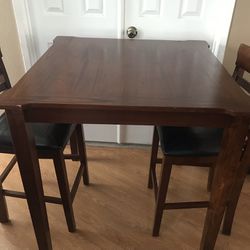 Bar height Table & Chairs