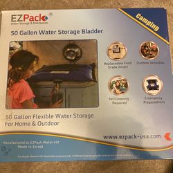 50 Gallon Water Bladder, Water Storage