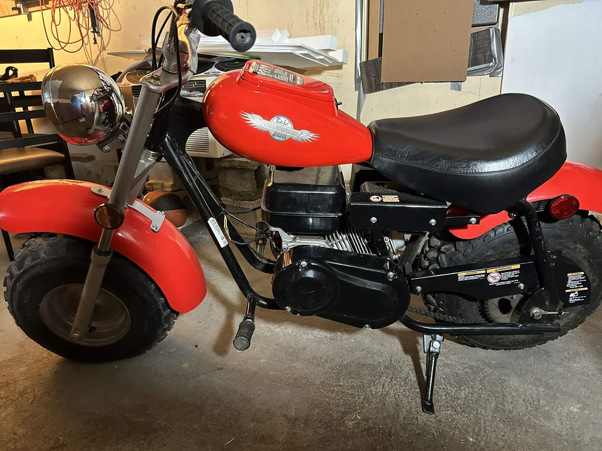 Massimo ,Dirty Bike, Mini Bike, Gas