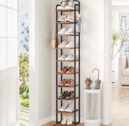 ⭐️ 10 tier shoe rack ( new in box) ✳️cash only